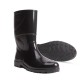 Bota de pvc cano medio preto