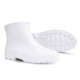 Bota de pvc cano extra curto branco